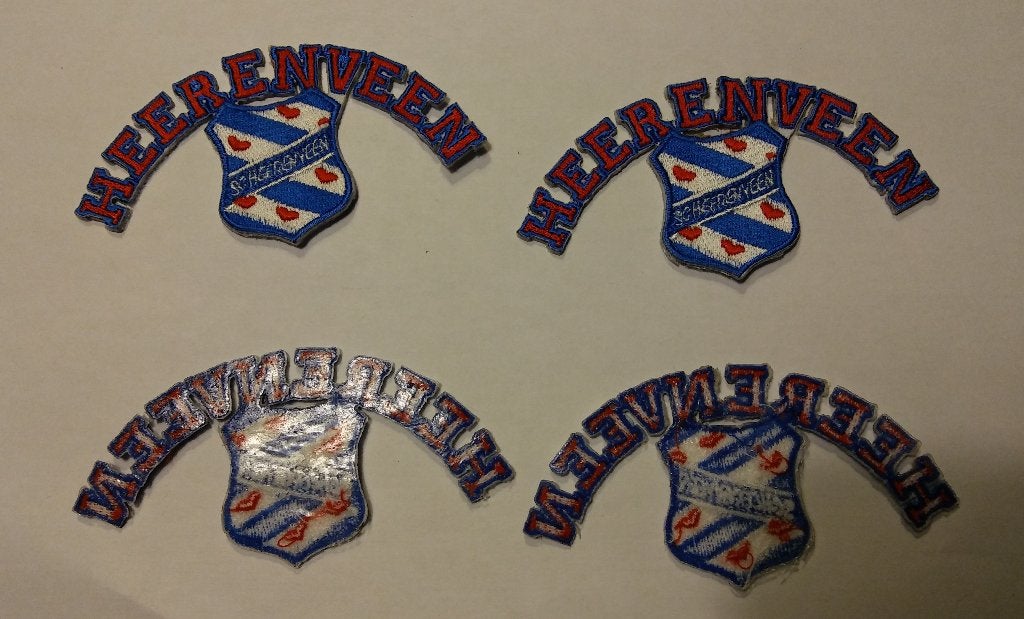 SC Heerenveen sport voetbal logo patch embleem kleding, Verzenden, Nieuw, Overige binnenlandse clubs, Overige typen