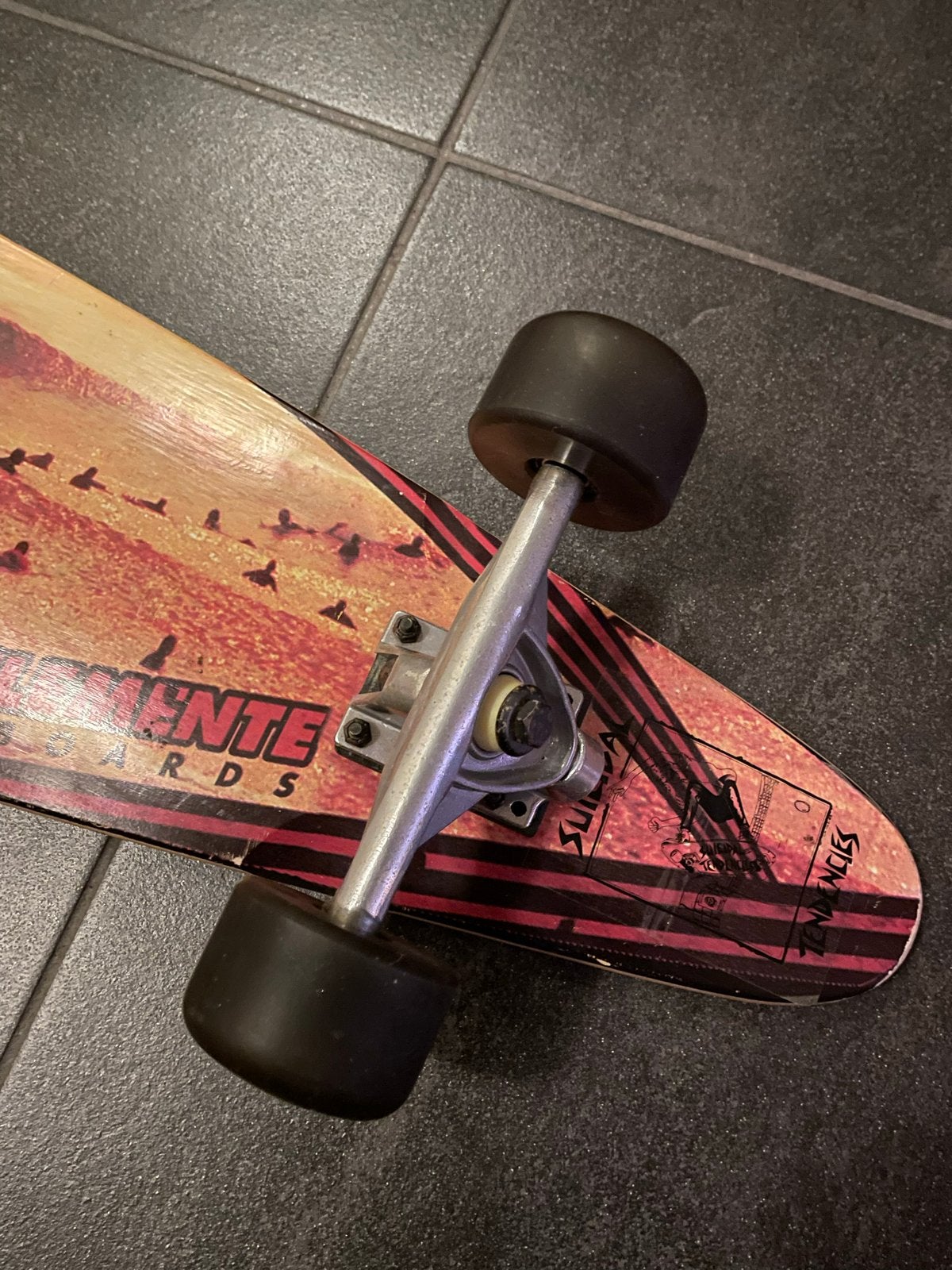San Clemente Longboard 116cm - Ideaal voor Cruising, Ophalen, Gebruikt, Skateboard, Longboard
