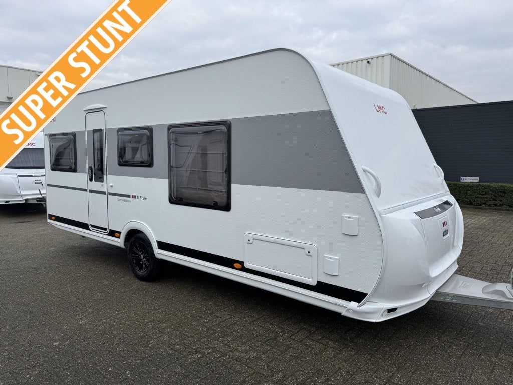 LMC Style Special 450 D met queensbed, Caravans en Kamperen, Caravans, Standaardzit, 6 tot 7 meter, Schokbreker, Overige typen