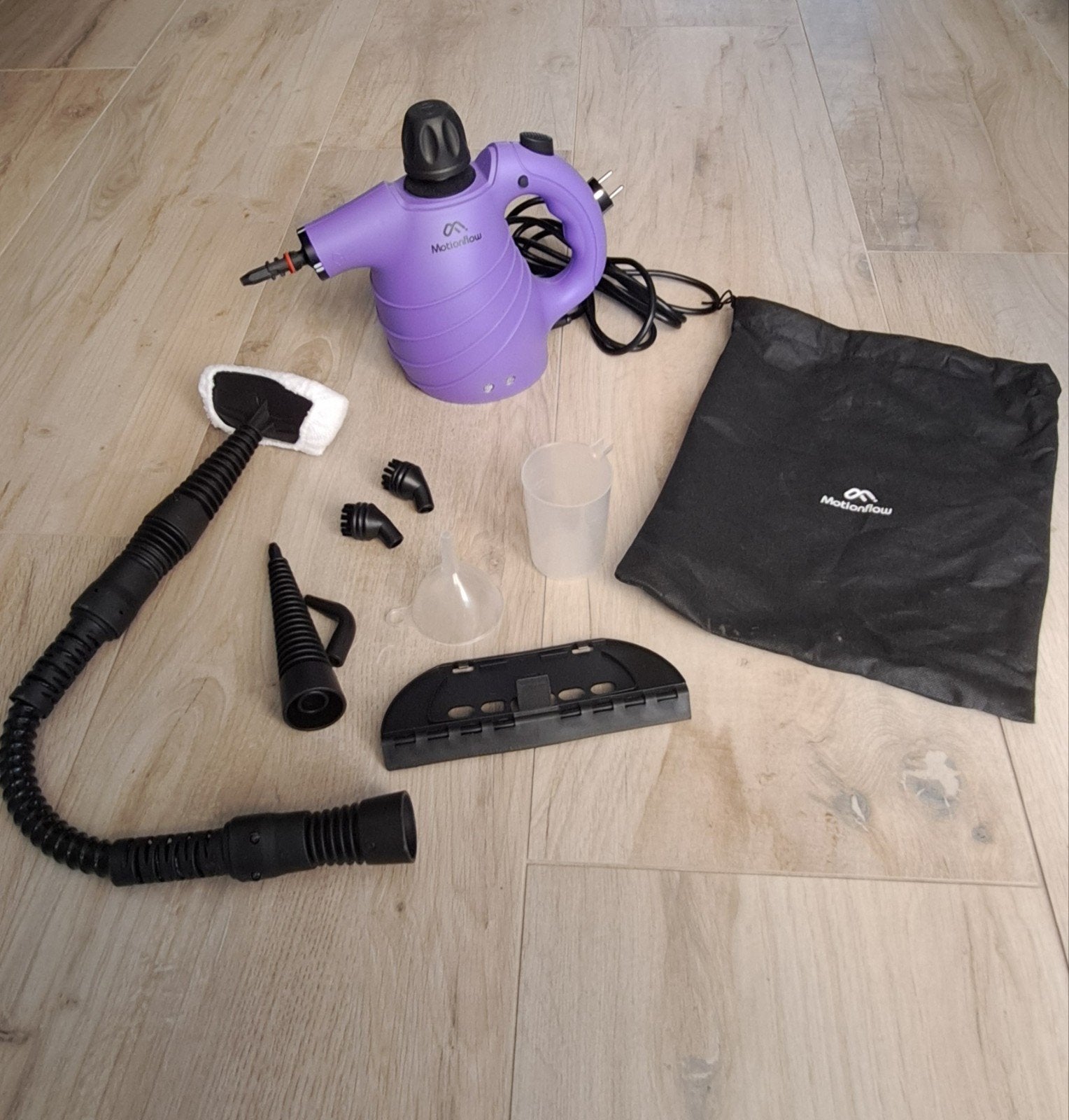 Motionflow stoomreiniger, Witgoed en Apparatuur, Stoomapparaten, Zo goed als nieuw, Stoomreiniger, Ophalen