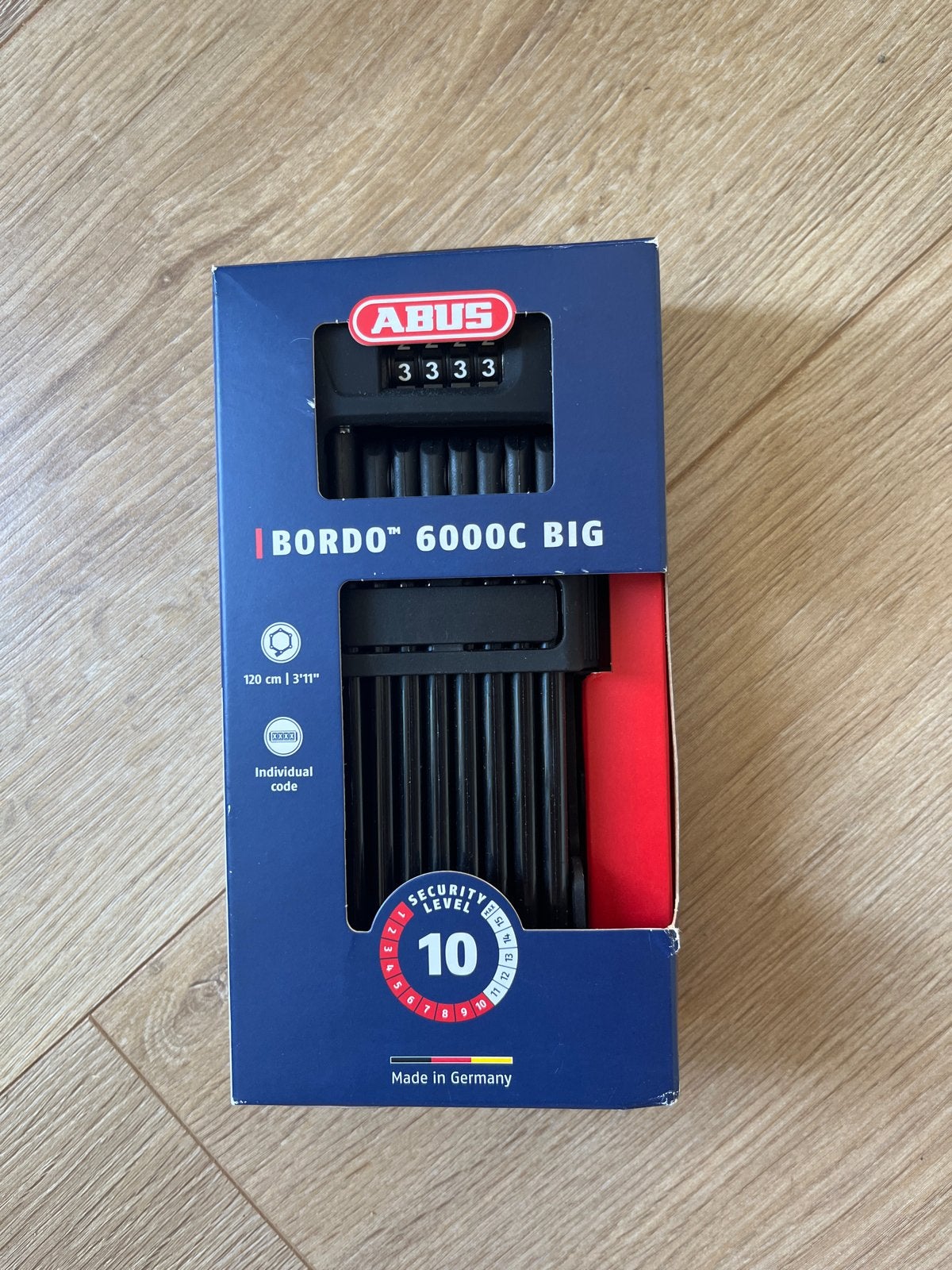 ABUS Bordo 6000C Big Vouwslot - Nieuw in verpakking, Ophalen, Nieuw, Vouwslot