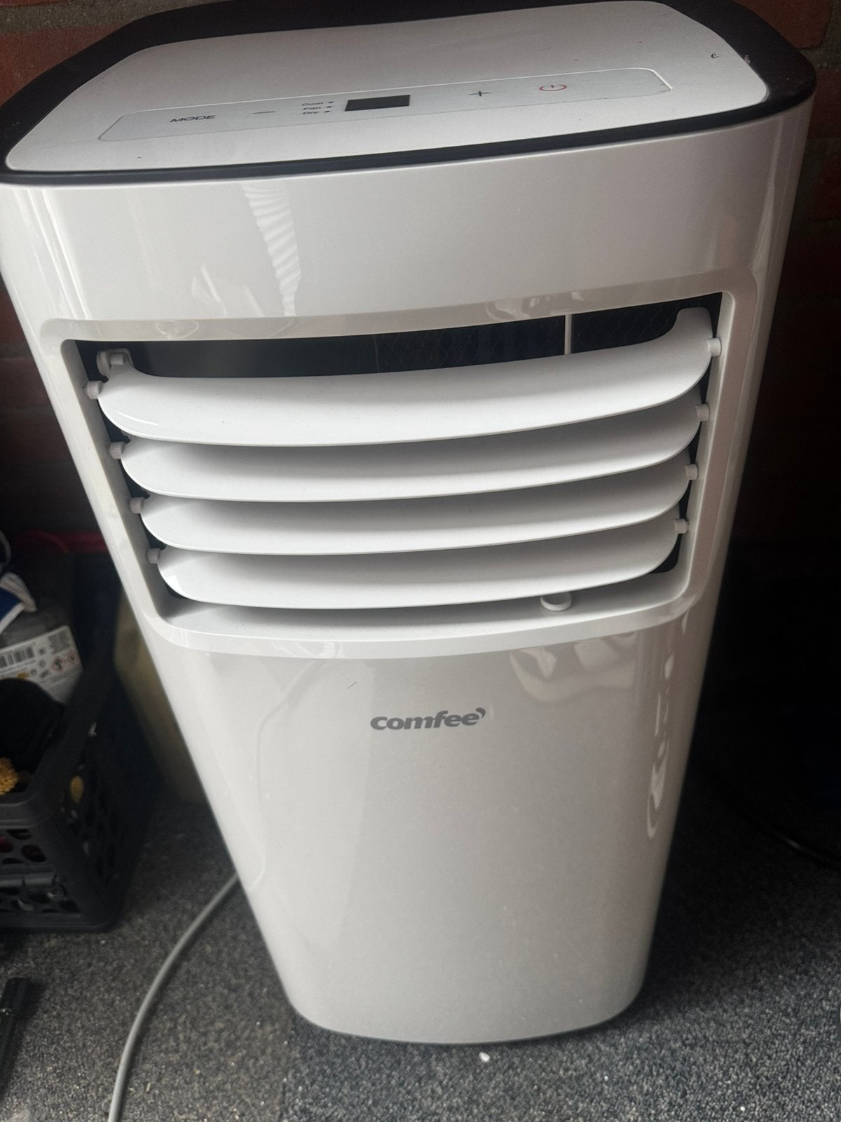 Comfee Mobiele Airco incl slang, Witgoed en Apparatuur, Airco's, Ophalen, Minder dan 60 m³, 3 snelheden of meer, Zo goed als nieuw