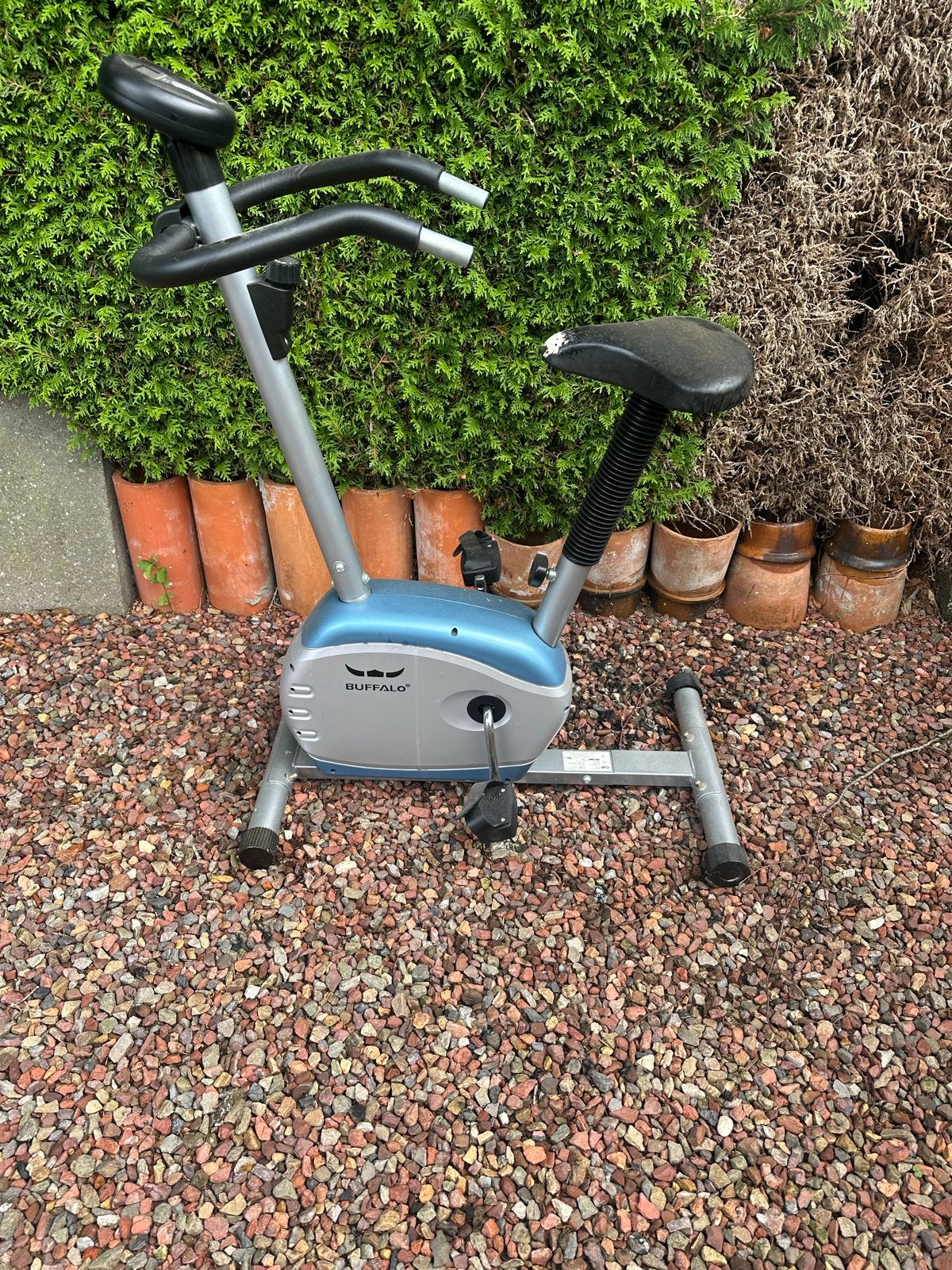 Buffalo Hometrainer - Gebruikt maar functioneel, Sport en Fitness, Ophalen, Gebruikt, Metaal, Benen