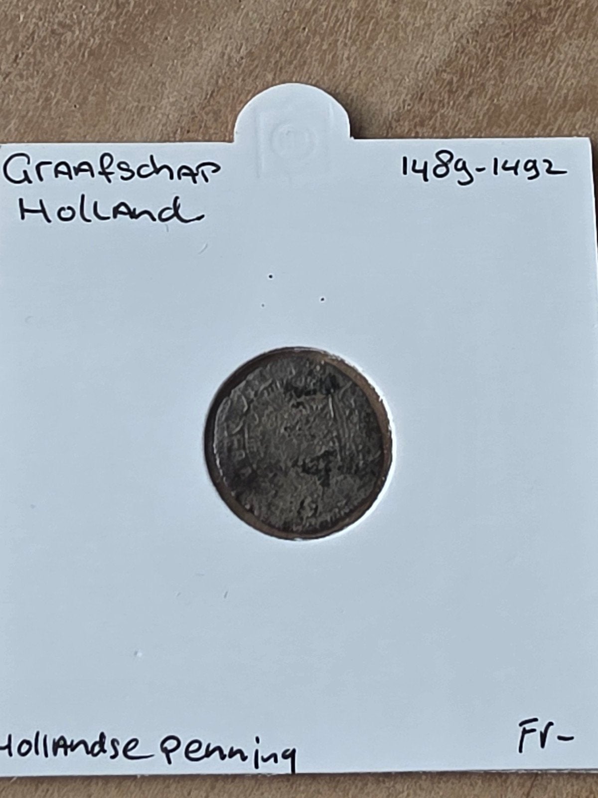 Hollandse penning Graafschap Holland  Philips de Sch, Ophalen of Verzenden, Vóór koninkrijk, Losse munt, Zilver