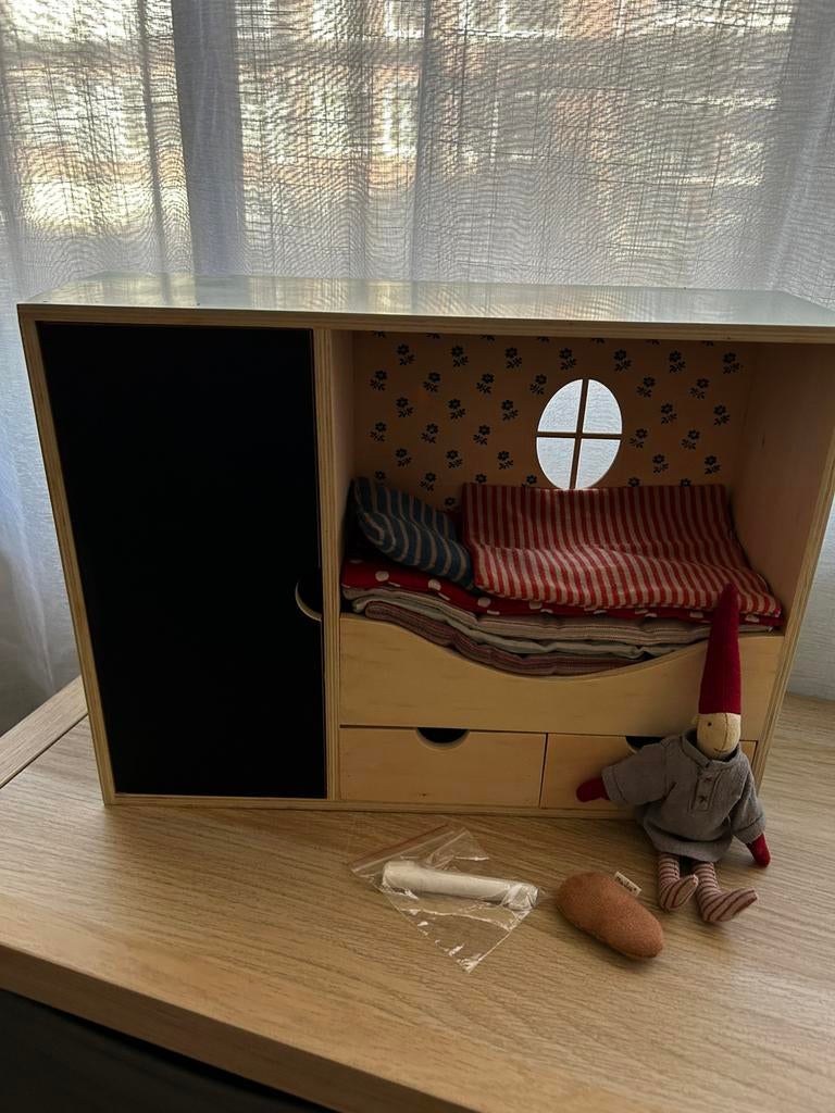 Maileg pixy huis/bed, Verzamelen, Poppenhuizen en Toebehoren, Ophalen of Verzenden, Nieuw, Poppenhuis