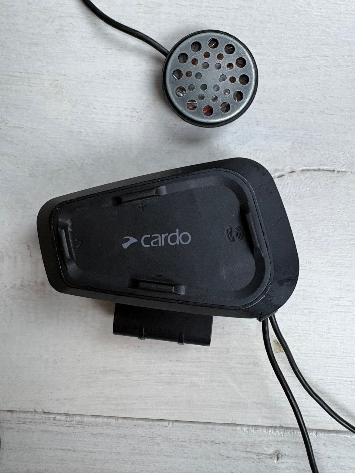 Cardo systeem  helm, Motoren, Ophalen of Verzenden, Zo goed als nieuw