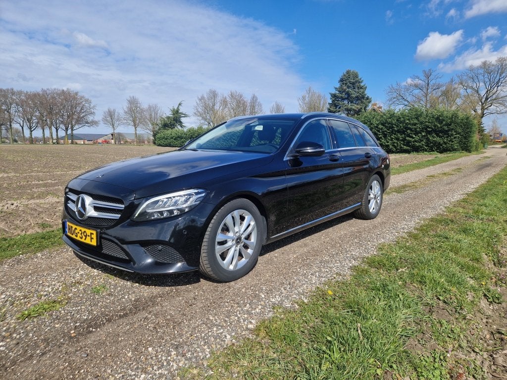 Mercedes-Benz C-Klasse Estate 200 Premium Pack Hybrid, Auto's, Automaat, 4 cilinders, 1465 kg, Zwart