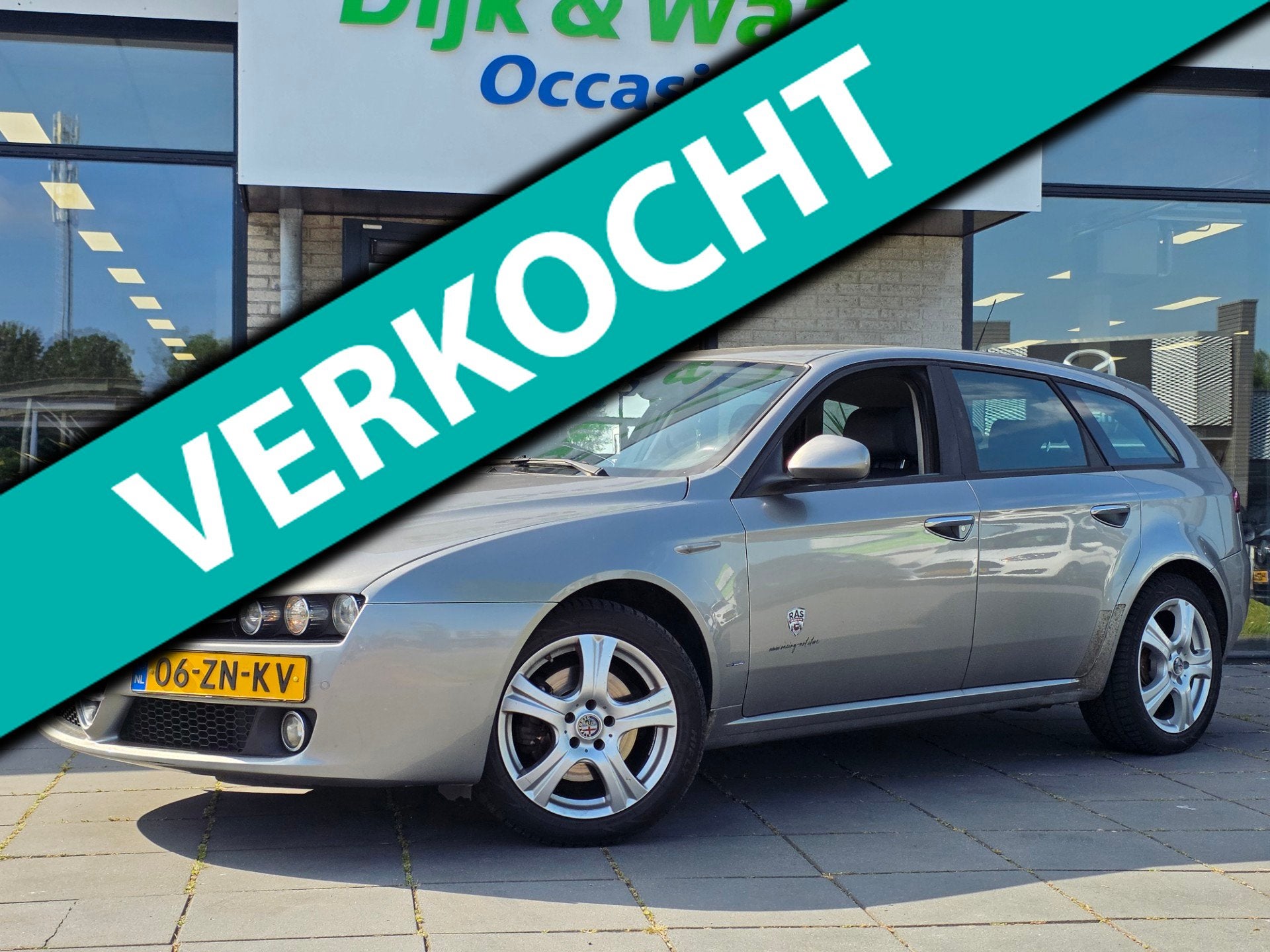 Alfa Romeo 159 Sportwagon 1.8 mpi Distinctive – NAP – 14, Auto's, Gebruikt, 4 cilinders, 1796 cc, Origineel Nederlands