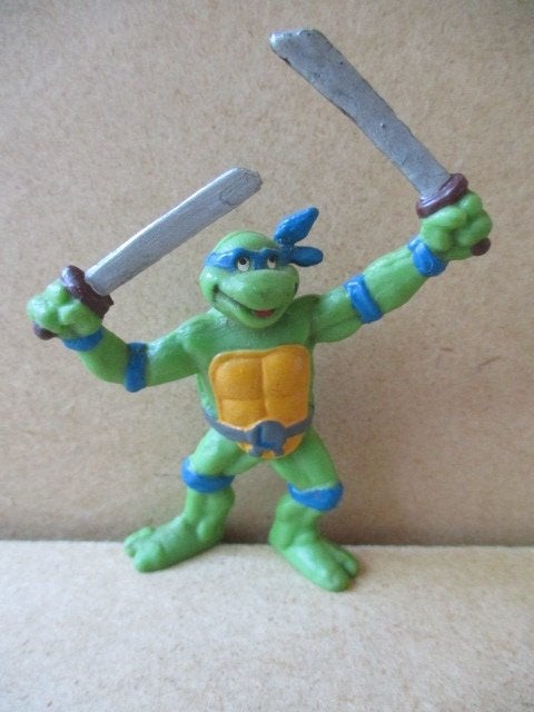 adv11252 turtles poppetje 13, Ophalen, Overige figuren, Gebruikt, Beeldje of Figuurtje