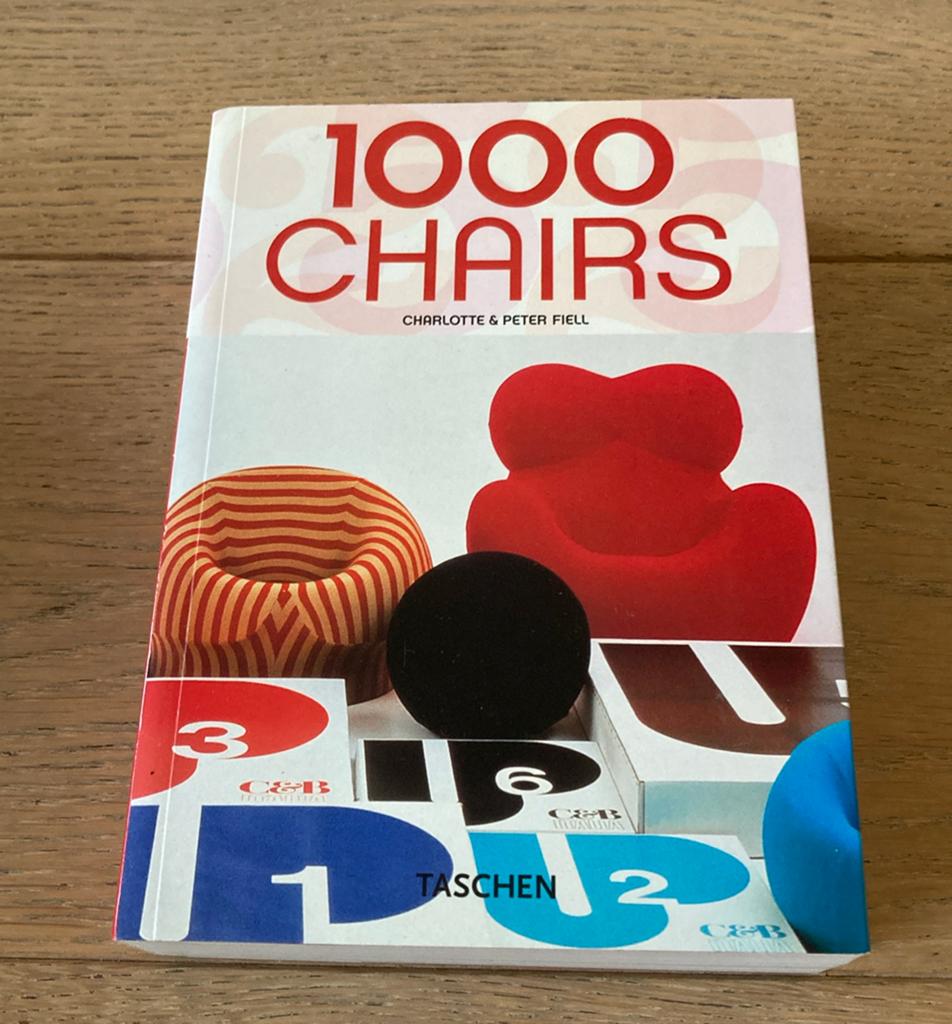 1000 chairs - Taschen, Boeken, Ophalen of Verzenden, Zo goed als nieuw, Overige onderwerpen