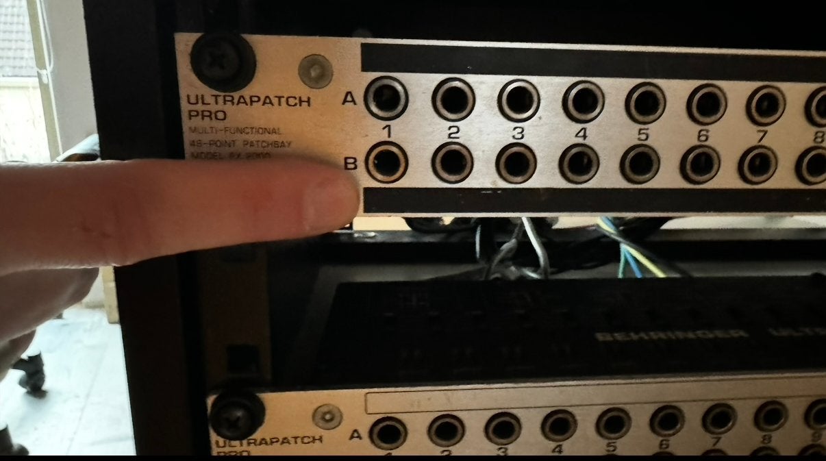 Behringer Ultrapatch Pro PX2000 Patchbay, Ophalen of Verzenden, Gebruikt, 20 kanalen of meer