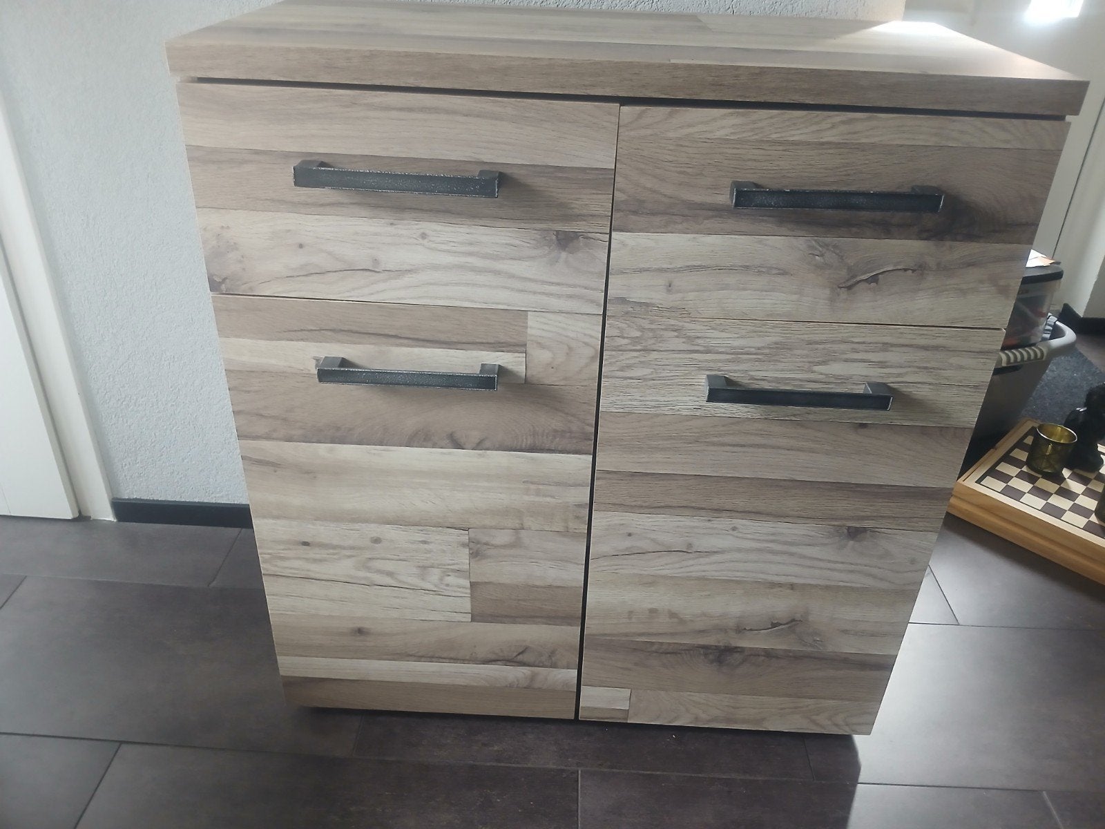 Kast met 2 lades en 2 deurtjes - Nette staat, Ophalen, Gebruikt