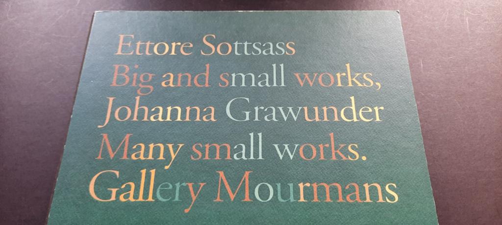Ettore Sottsass - Big and small works, Johanna Grawunder, Ophalen of Verzenden