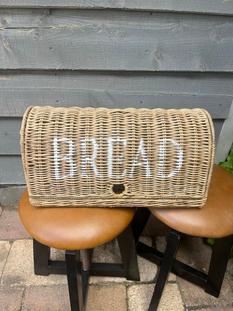 Riviera Maison broodtrommel met 'BREAD' opdruk, Ophalen of Verzenden, Zo goed als nieuw
