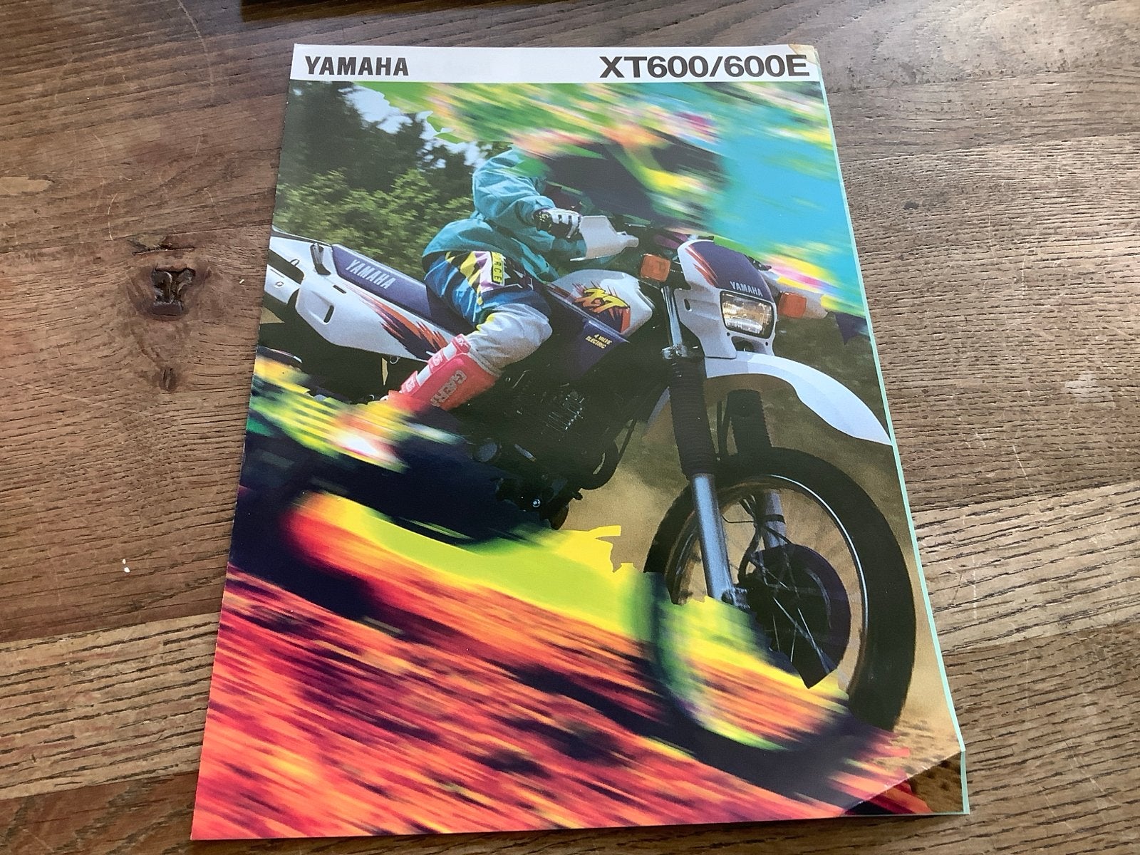 Yamaha XT600/600E brochure.    (51), Motoren, Verzenden, Yamaha