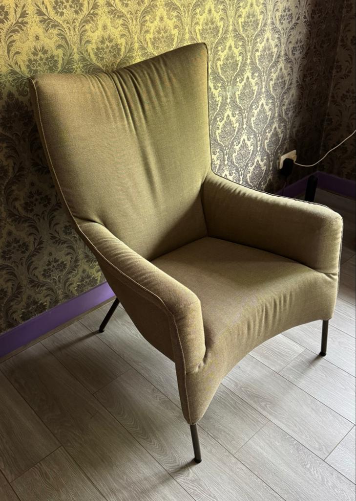 Merk PODE. Comfortabele fauteuil - Zo goed als nieuw, Ophalen, Zo goed als nieuw, Stof, 75 tot 100 cm