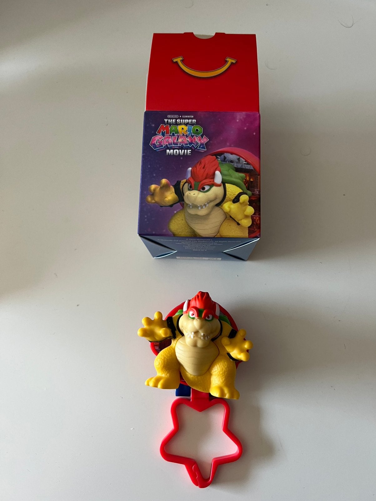 Mc donalds mario galaxy movie, bowser, Ophalen of Verzenden, Nieuw