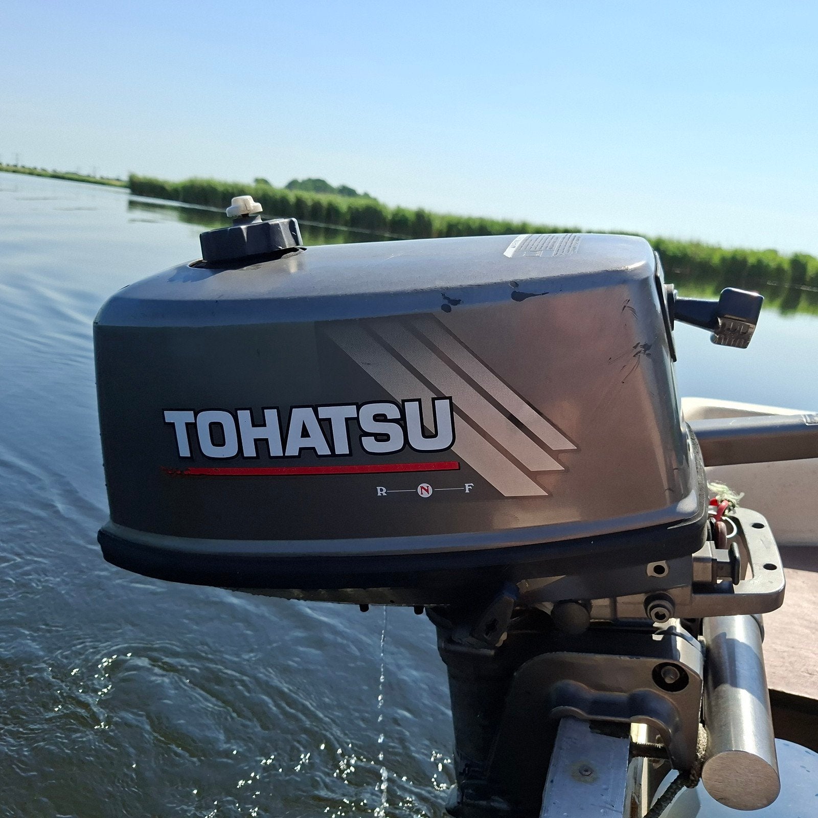 Buitenboordmotor Yamaha 5pk Tohatsu 5pk Johnson 3, Ophalen, Gebruikt, Motor en Techniek, Zeilboot of Motorboot