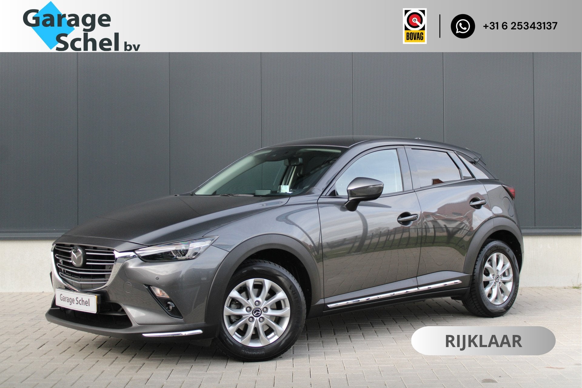 Mazda CX-3 2.0 SkyActiv-G 120 GT-M - Trekhaak - Leder - Stoe, Gebruikt, 4 cilinders, 122 pk, SUV of Terreinwagen