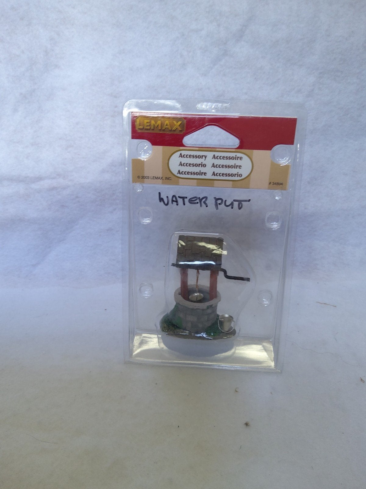 Lemax Waterput #34894 - Kerstdorp Accessoire  B6, Ophalen of Verzenden, Zo goed als nieuw