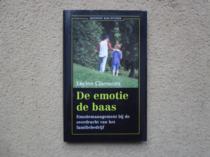 De emotie de baas - Overdracht van een familiebedrijf, Boeken, Ophalen of Verzenden, Zo goed als nieuw, Management