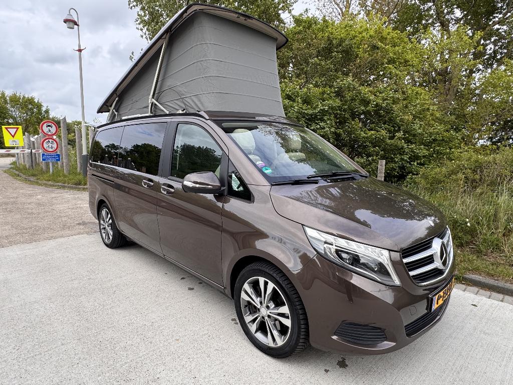 Mercedes-Benz V-Klasse 2.2 CDI V250 Marco Polo AUT 2015, Caravans en Kamperen, Automaat, Startonderbreker, Mercedes-Benz, Diesel
