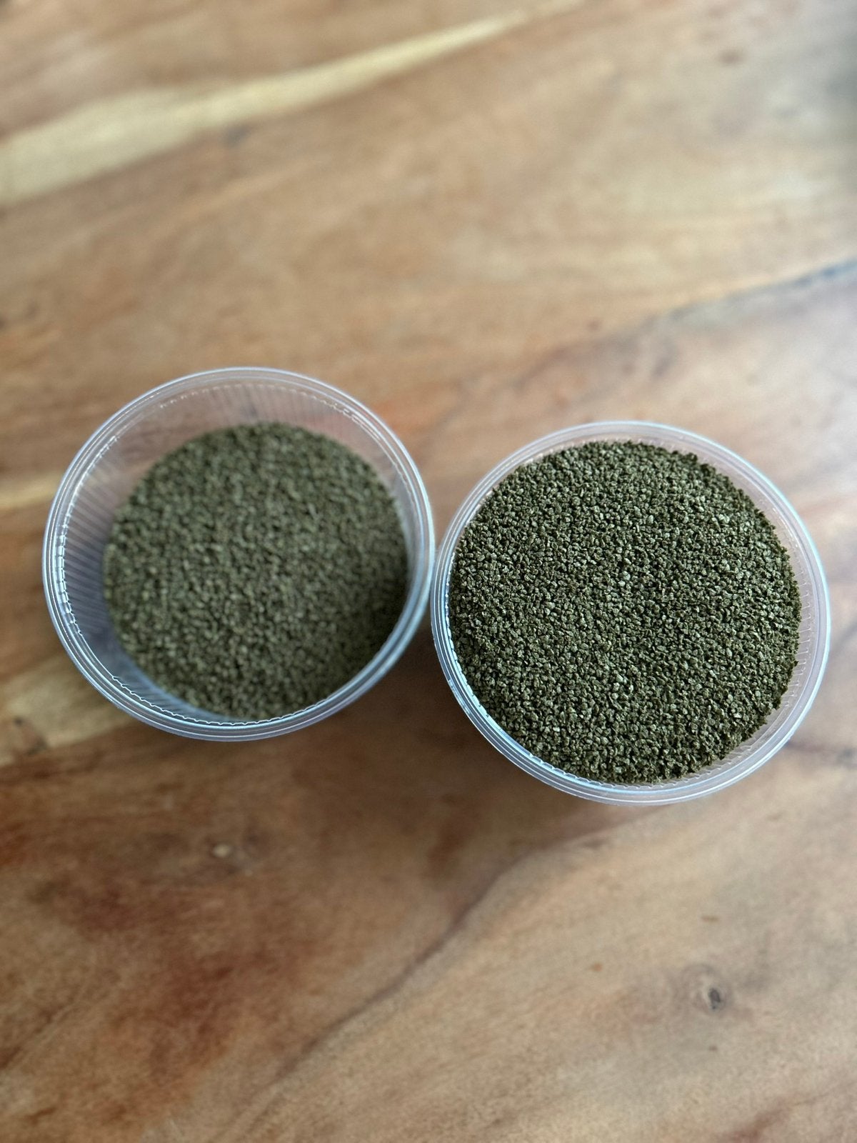 Vis en garnalenvoer, spirulinagranulaat, Kreeft, Krab of Garnaal