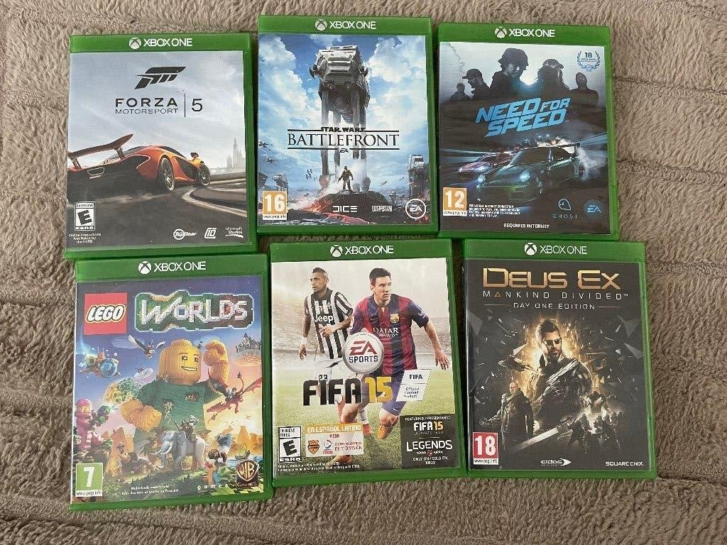 6 Xbox One-games – Forza, LEGO, FIFA, NFS en Battlefront, Spelcomputers en Games, Games | Xbox One, Online, Verzenden, Overige genres