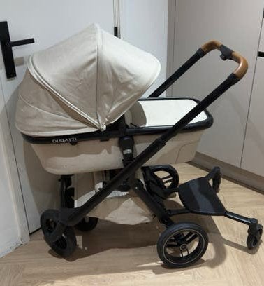 Dubatti kinderwagen beige / zand, Ophalen, Gebruikt, Kinderwagen, Overige merken
