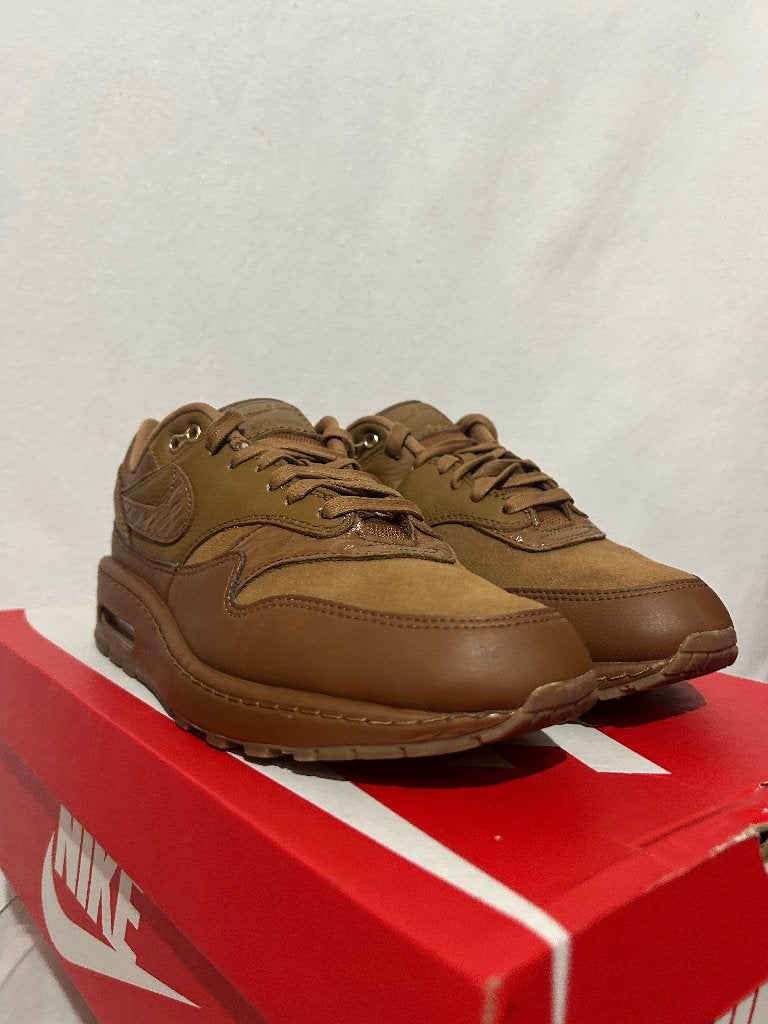 BIJNA NIEUW! Maat 41 - Nike Air Max 1 '87 Ale Brown, Overige kleuren, Verzenden, Nike, Nike