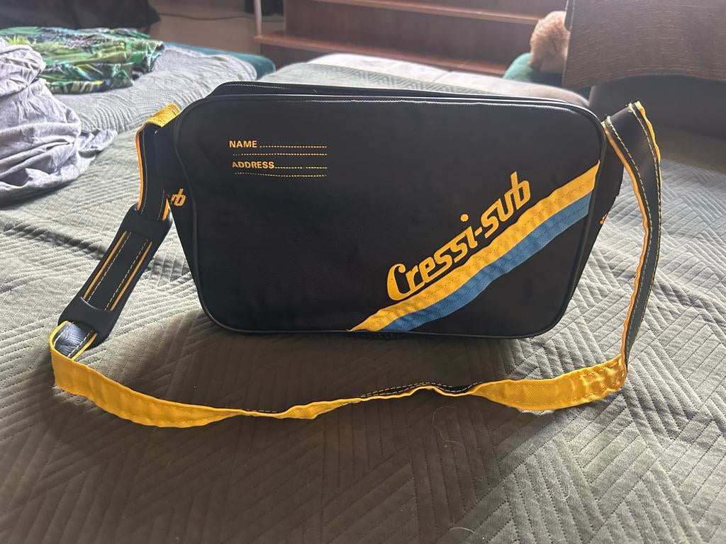 Cressi-sub duikbril tas, Ophalen of Verzenden, Gebruikt, Overige typen