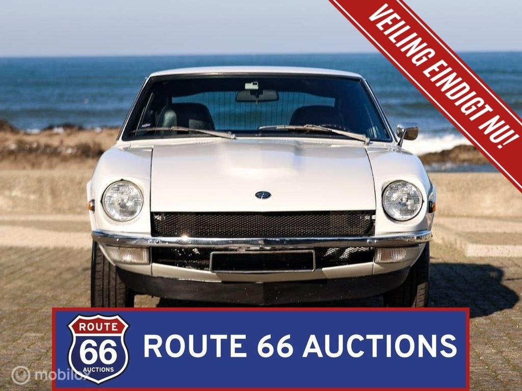Datsun 240Z | 1970 | Route 66 Auctions, Auto's, Overige merken, Overige carrosserieën, Zwart, Bedrijf