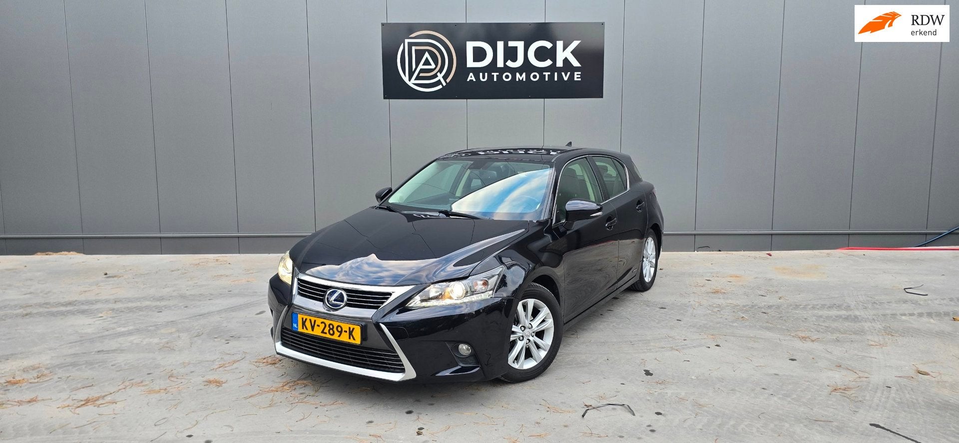Lexus CT 200h F Sport Line|Leder Stoelverwarming Camera, Auto's, Gebruikt, 4 cilinders, Zwart, Leder