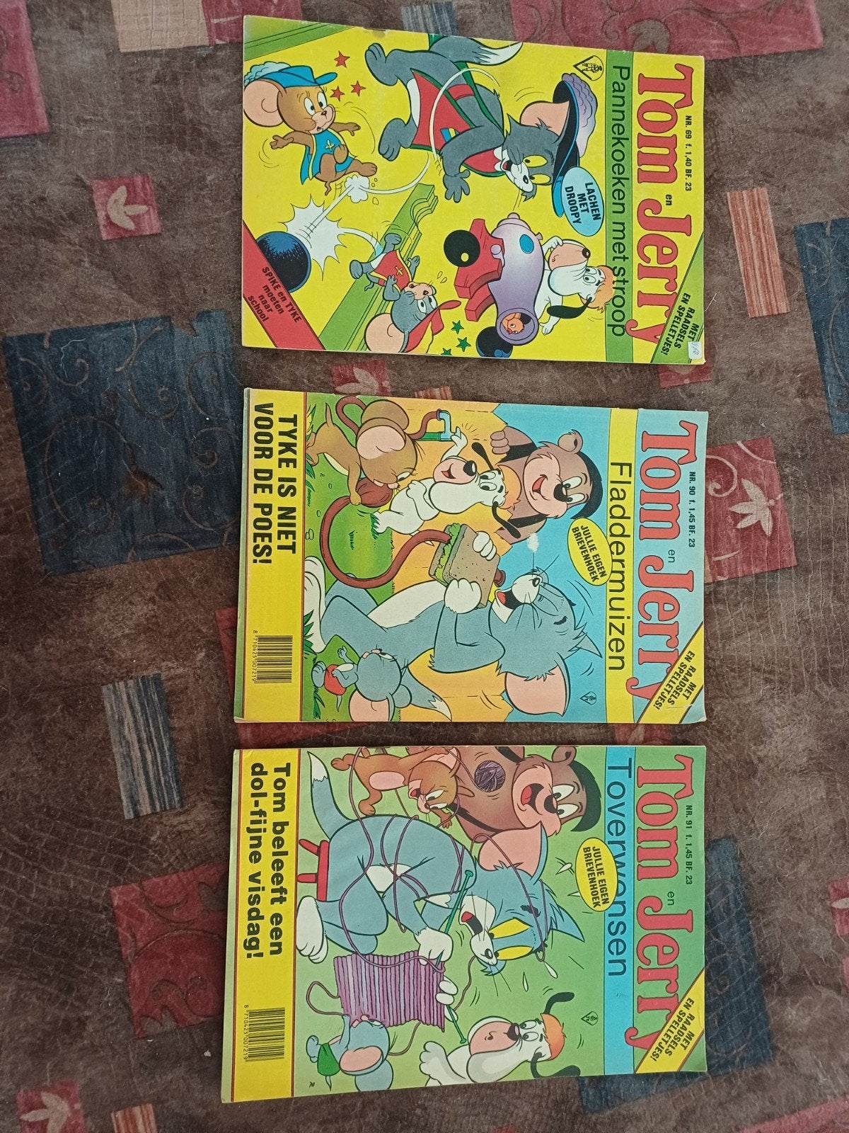 Vintage comics - Tom en Jerry, Boeken, Ophalen of Verzenden, Gelezen