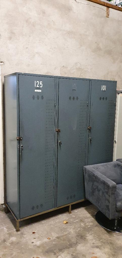 Lockerkast ex-GVU Utrecht, Vintage, Ophalen, Gebruikt, Vintage