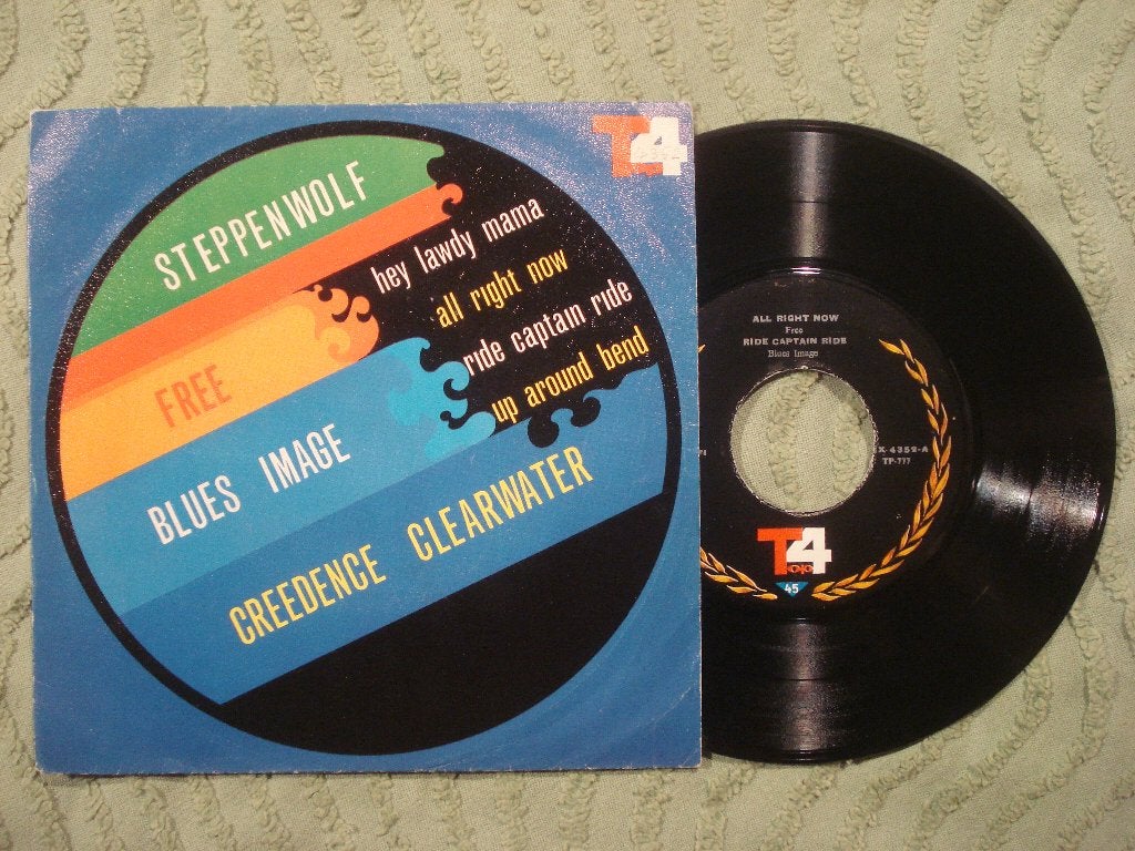 Steppenwolf 7" Vinyl EP: ‘Hey lawdy mama’ (Iran), Cd's en Dvd's, Vinyl Singles, Gebruikt, 7 inch, Ophalen of Verzenden, EP