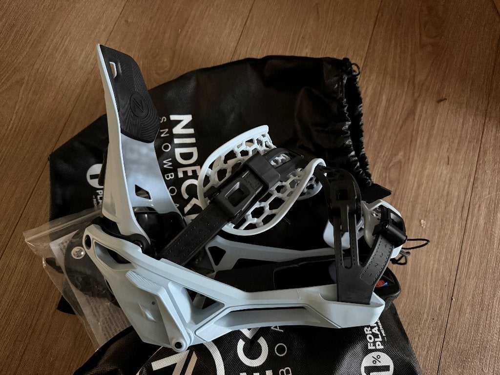 Nidecker Supermatic Step-on bindingen / Maat L / Canon Blue, Sport en Fitness, Ophalen, Nieuw, Bindingen