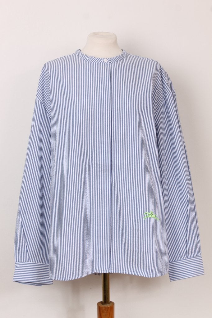 Nieuwe blouse van LONGCHAMP maat 48, Blauw, Maat 46/48 (XL) of groter, Nieuw, Ophalen of Verzenden