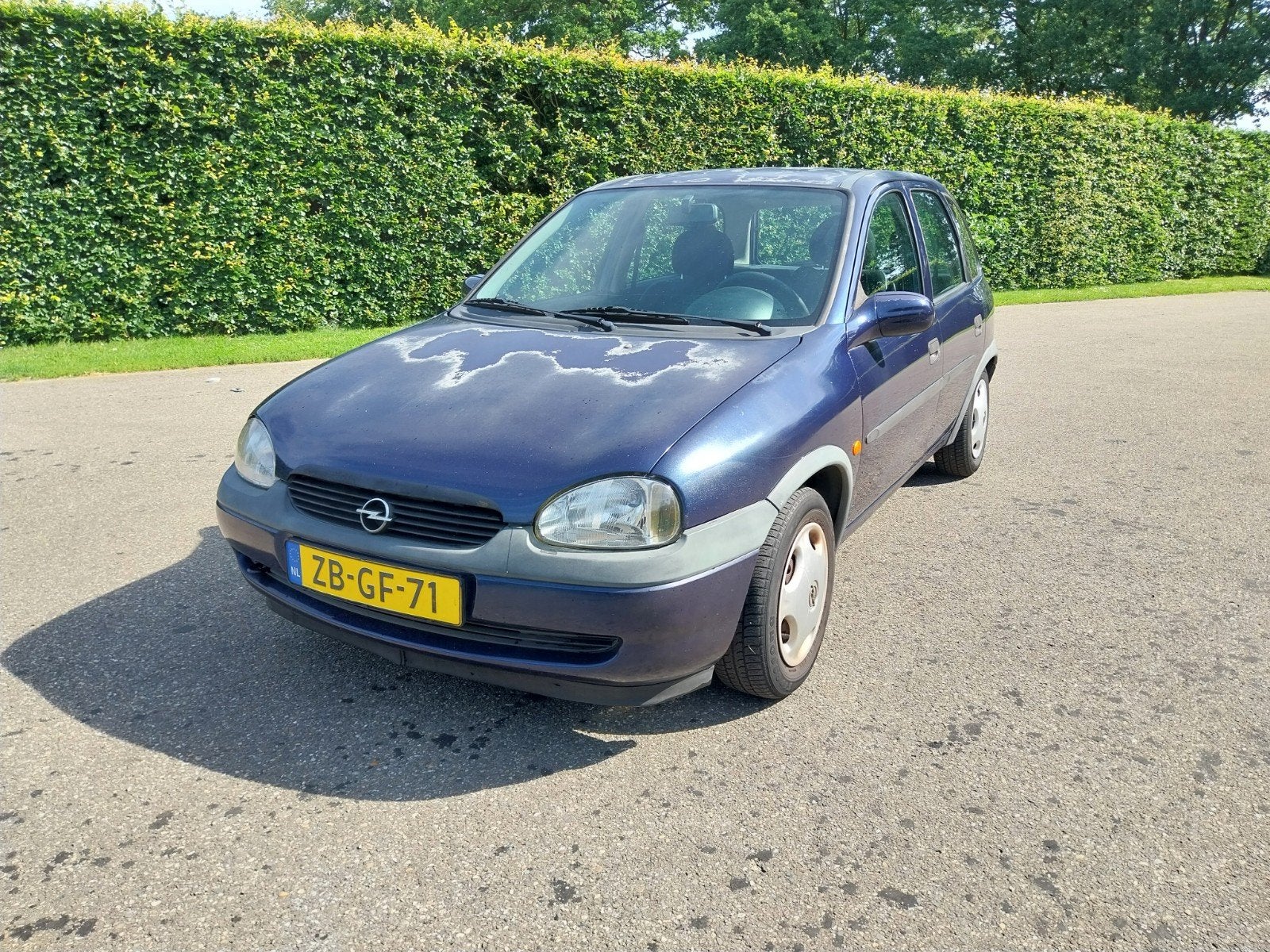opel corsa b, Ophalen, Opel