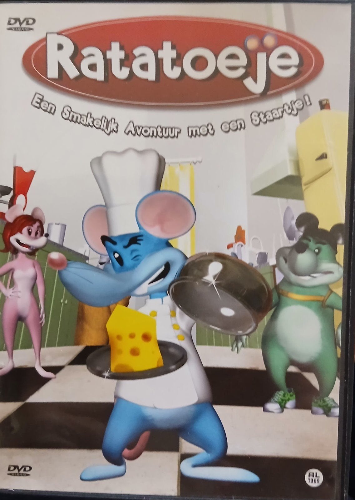 kinder dvd.s 4 stuks zie foto.pakket 302, Alle leeftijden, Ophalen of Verzenden, Zo goed als nieuw, Europees