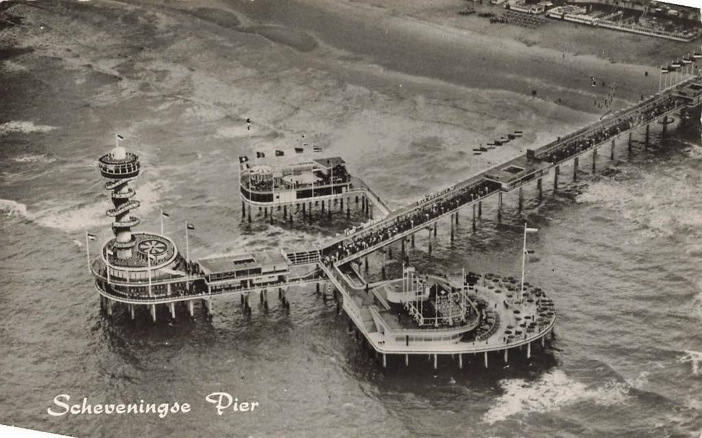 Scheveningse Pier, Ophalen of Verzenden, 1940 tot 1960, Ongelopen, Zuid-Holland