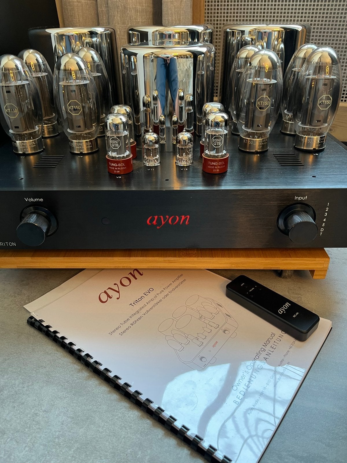 Ayon Triton EVO Buizenversterker - High-End Audio, Ophalen, Versterker, Ayon, @