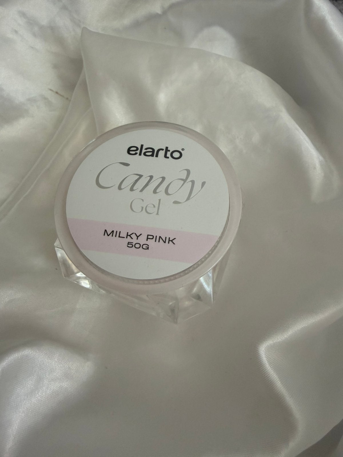 Elarto Builder Gel 50g - Milky Pink- NIEUW in verpakking, Ophalen of Verzenden, Nieuw, Gehele gezicht