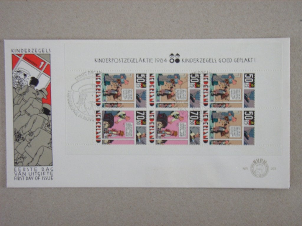 FDC   Nederland fdc e223a, Ophalen of Verzenden, Onbeschreven, Nederland