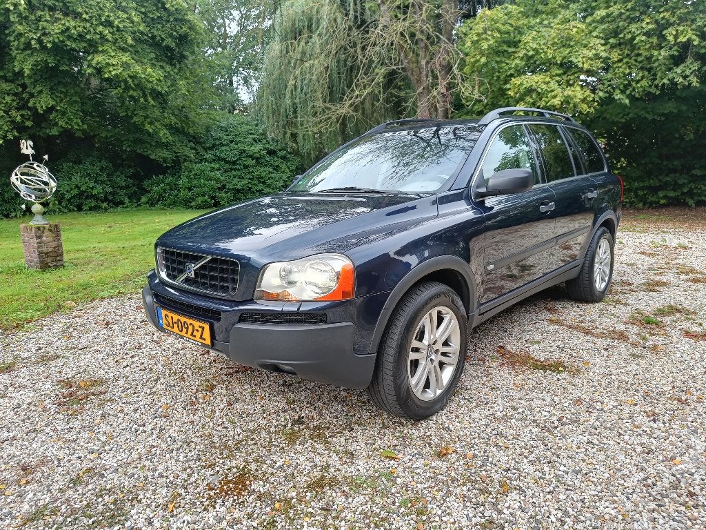 Volvo XC90 2.5T Automaat | 7-Zits | G3 LPG |, Auto's, Beige, Blauw, 7 stoelen, 2521 cc