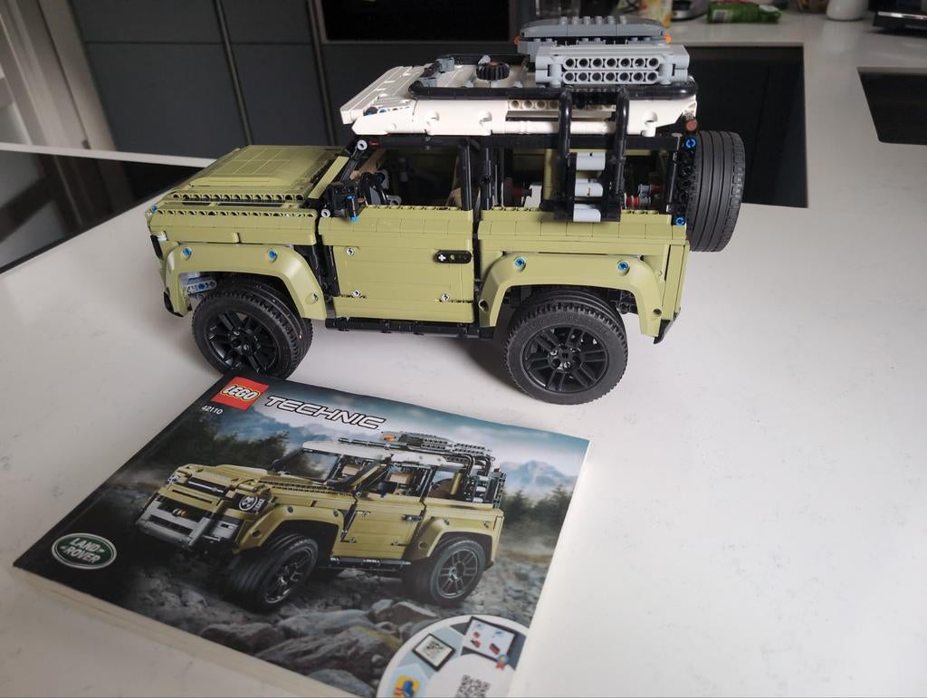 Landrover lego 42110, Ophalen