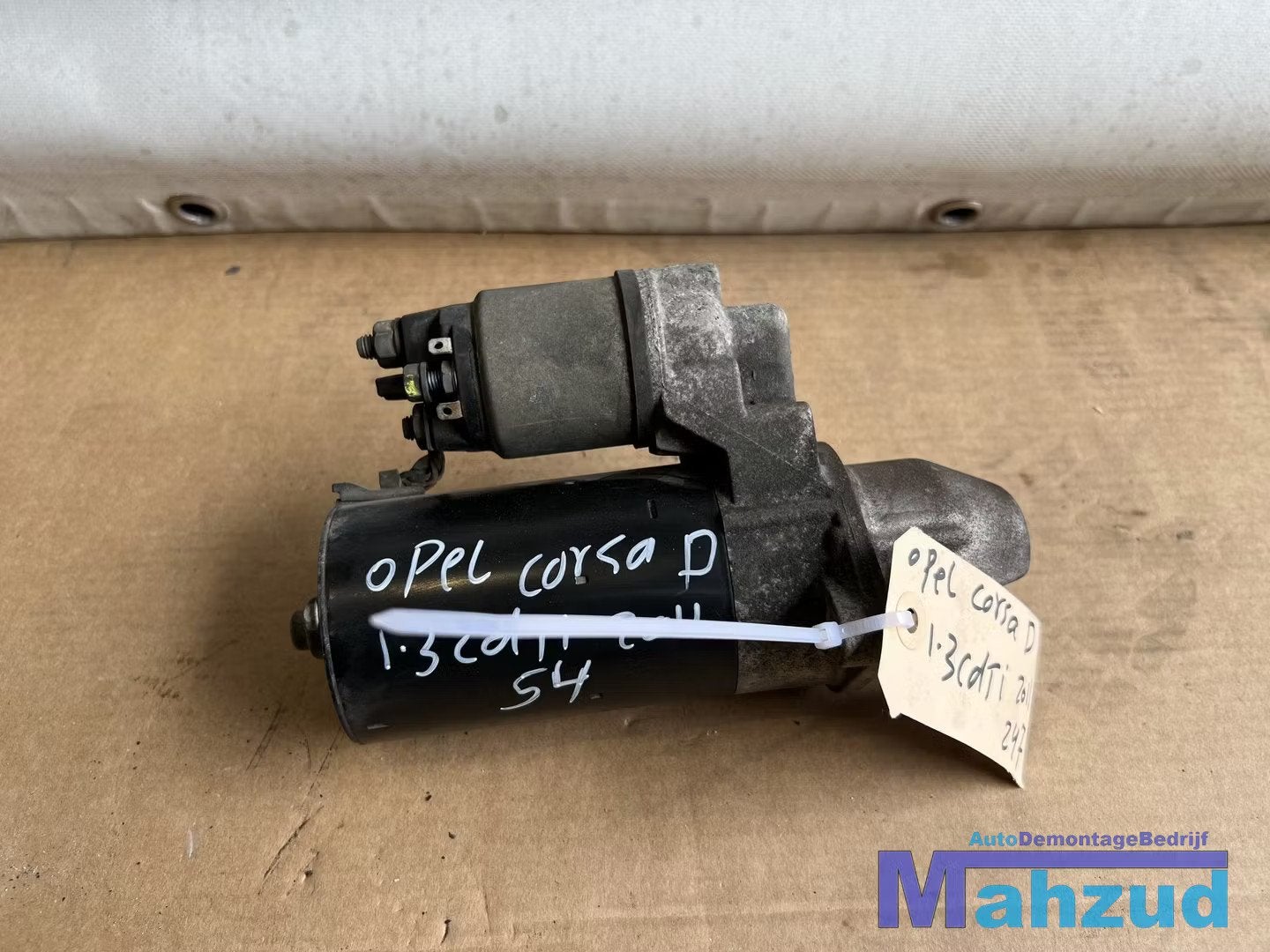 OPEL CORSA D 1.3 CDTI Startmotor 2005-2014, Auto-onderdelen, Gebruikt, Opel Automobile GmbH, Ophalen of Verzenden, Kontakt@opel-infoservice.de