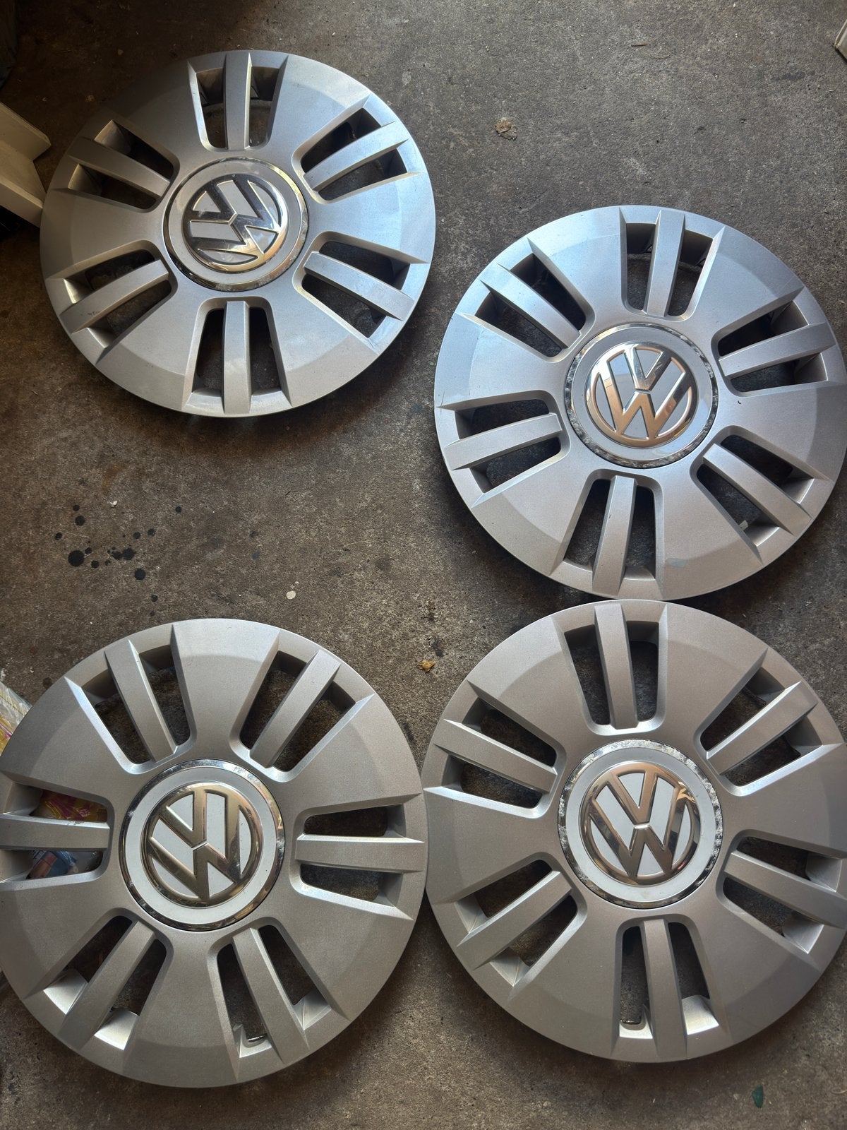 Vw Up wieldoppen, Ophalen of Verzenden, Gebruikt