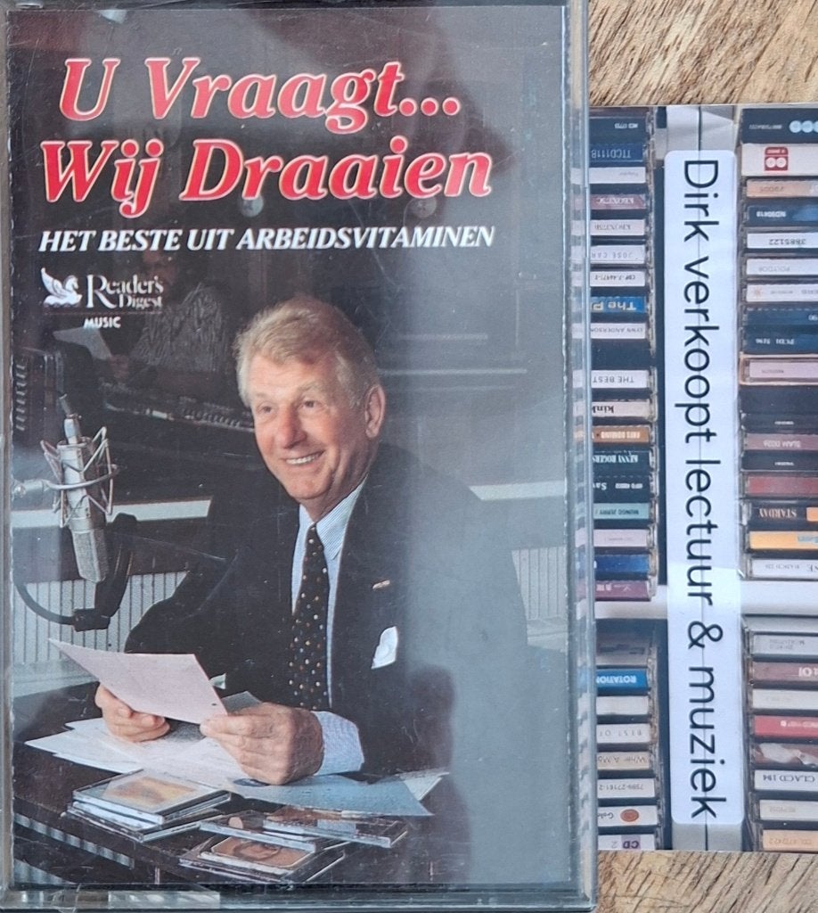 U vraagt wij draaien. Het beste uit arbeidsvitamine, MC 5, Ophalen of Verzenden, Zo goed als nieuw, Origineel, 1 bandje