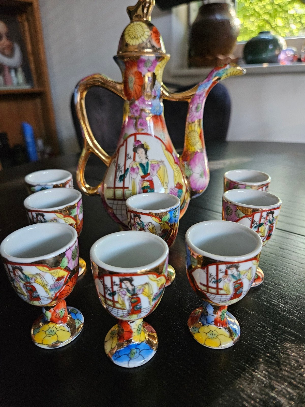 Chinese sake set., Verzenden